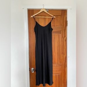 Jenni Kayne Black Slip dress